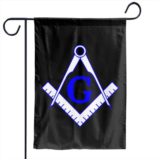 Discover Masonic Symbol Garden Flags