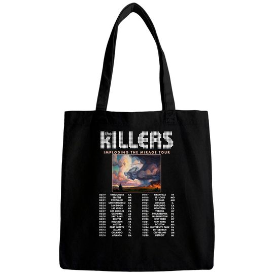 Discover The Killers Imploding The Mirage Tour 2022 Bags