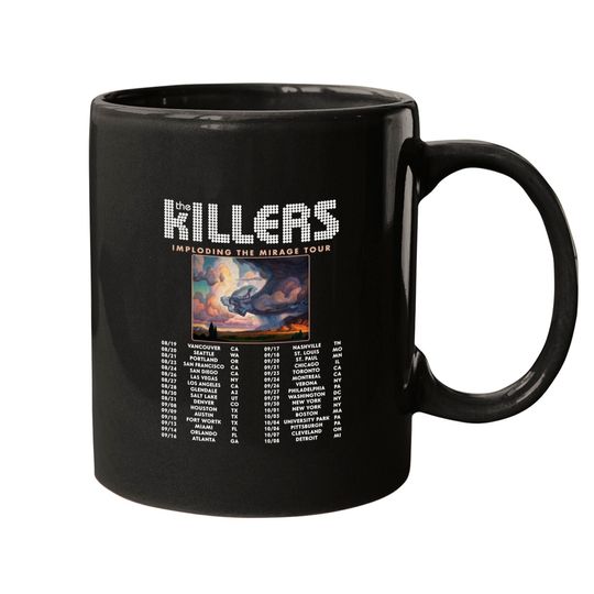 Discover The Killers Imploding The Mirage Tour 2022 Mugs