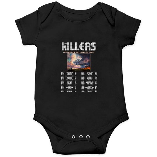 Discover The Killers Imploding The Mirage Tour 2022 Onesie