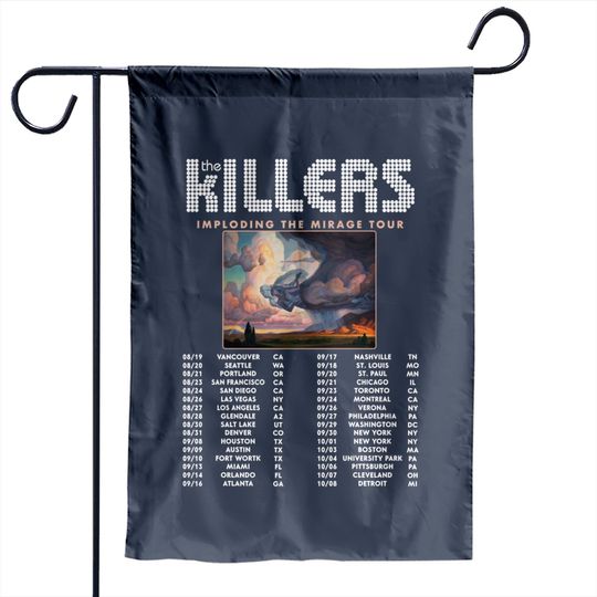 Discover The Killers Imploding The Mirage Tour 2022 Garden Flags