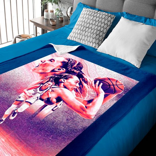 Discover Paige Bueckers BasketBall  Classic Baby Blankets