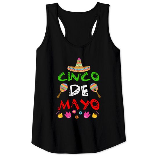 Discover Mexico Cinco de Mayo Tank Tops