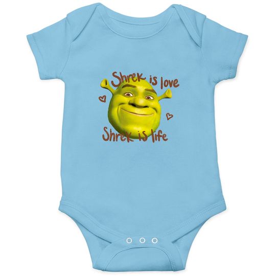 Discover Shrek is Love Shrek is Life Onesie