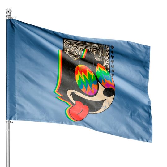 Discover Trippy Felix the cat - Trippy - House Flags
