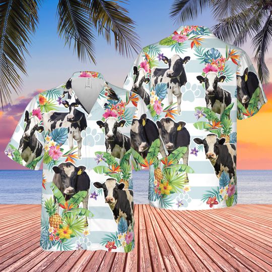 Discover Cattle Lovers Hawaiian Shirts - Farm Hawaiian Shirts