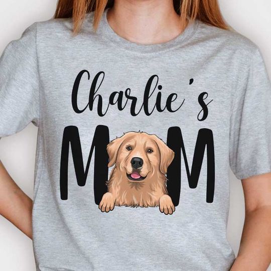 Discover Dog Mom - Personalized Custom Unisex T-shirt