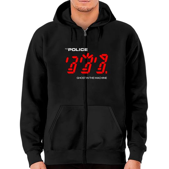Discover The Police - Ghost In The Machine - The Police - Zip Hoodies