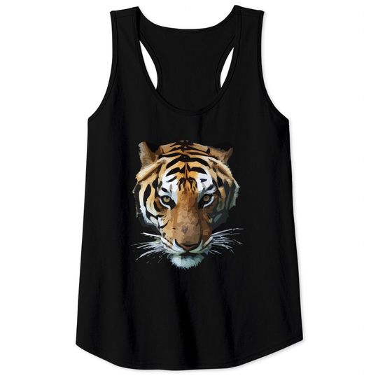Discover Angry tiger Tank Tops