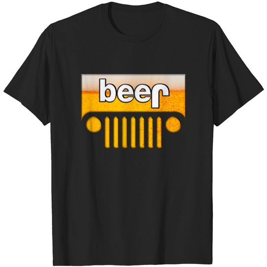 Discover Beer Jeep - Beer Lover Gift - T-Shirt
