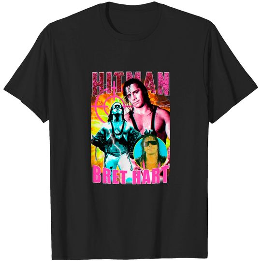 Discover Hitman Bootleg - Bret Hart - T-Shirt