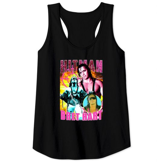 Discover Hitman Bootleg - Bret Hart - Tank Tops