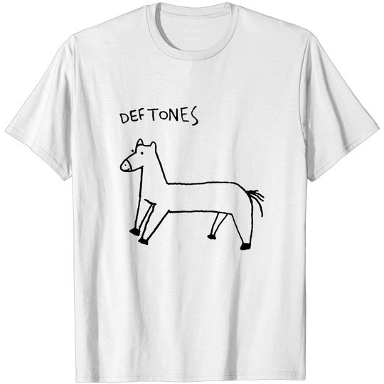 Discover Deftone White Pony - Deftone - T-Shirt