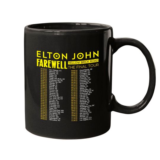 Discover Elton John Farewell Tour 2022 Mugs