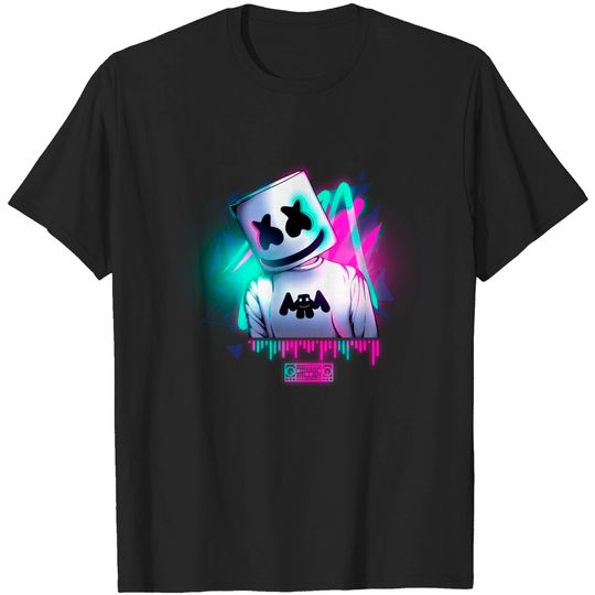 Discover Marshmello \\ neon sound - Marshmello - T-Shirt
