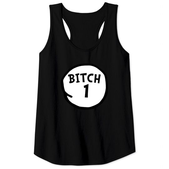 Discover Funny Bitch 1 Matching Group Tank Tops