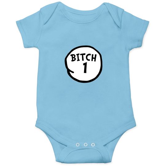 Discover Funny Bitch 1 Onesie Set