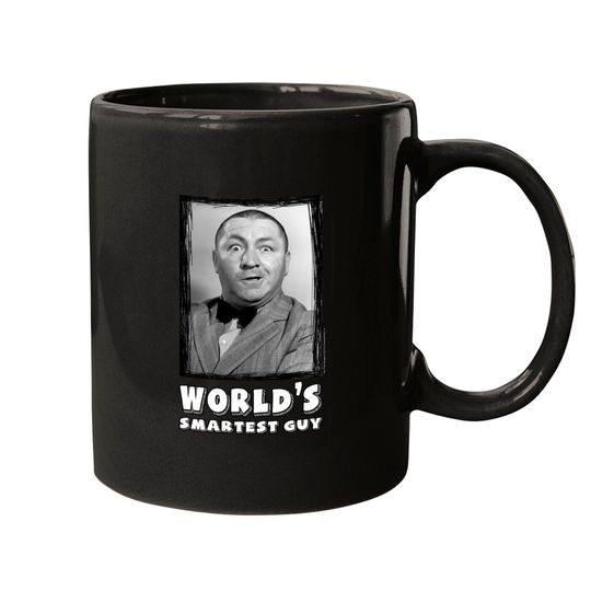 Discover The Three Stooges Curly, World's Smartest Guy Mugs