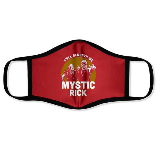 Discover Mystic Rick - Your Moms House - Face Masks