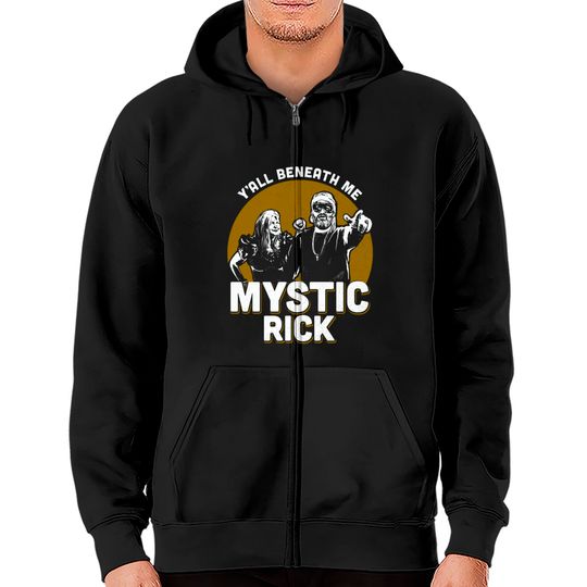 Discover Mystic Rick - Your Moms House - Zip Hoodies