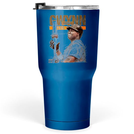 Discover Tony Gwynn Men's Cotton Tumblers 30 oz - San Diego Baseball Tony Gwynn Batters Box San Diego