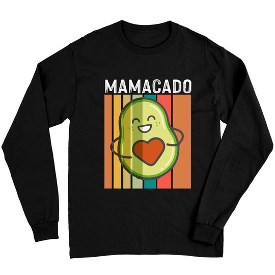 Discover Mamacado Avocado Mom pregnant SHIRT New Baby Shower Long Sleeves