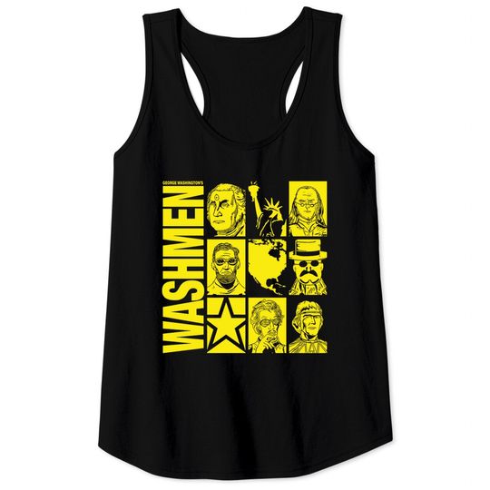 Discover George Washington's The Washmen! - The Watchmen - Tank Tops
