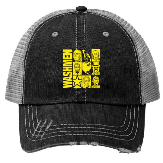 Discover George Washington's The Washmen! - The Watchmen - Trucker Hats