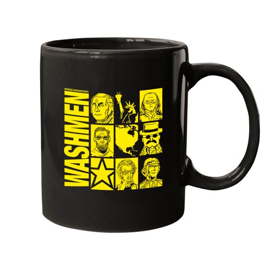Discover George Washington's The Washmen! - The Watchmen - Mugs