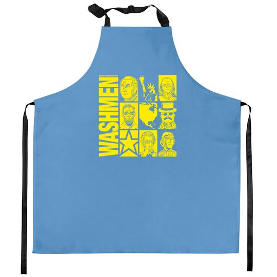 Discover George Washington's The Washmen! - The Watchmen - Kitchen Aprons