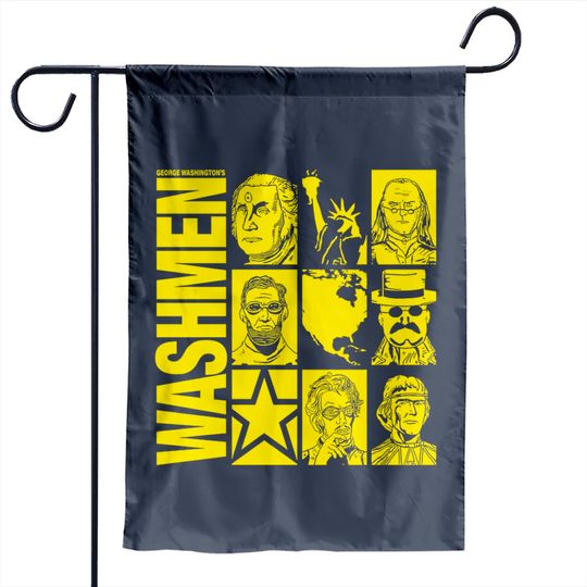 Discover George Washington's The Washmen! - The Watchmen - Garden Flags
