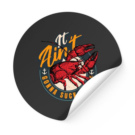 Discover Crawfish Boil Funny Suck Itself Bayou Cajun Seafood Festival Sticker
