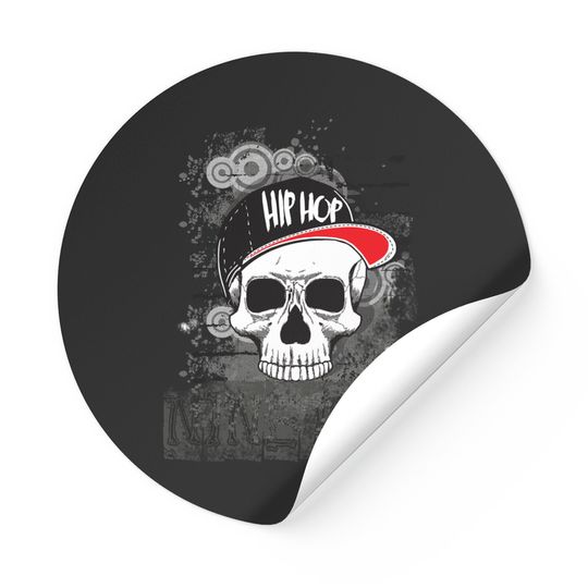 Discover Throwback Vintage Rapper Sticker 90's Hip Hop Sticker