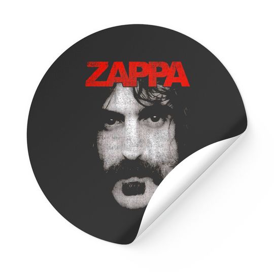 Discover Frank Zappa Photo Jersey Sticker