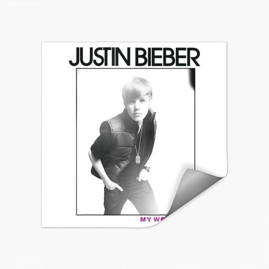 Discover Justin Bieber Official My World 2.0 Photo Sticker