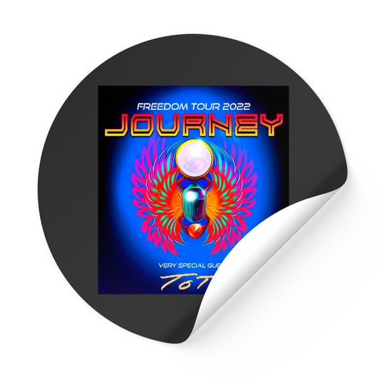 Discover journey freedom 2022 tour Stickers