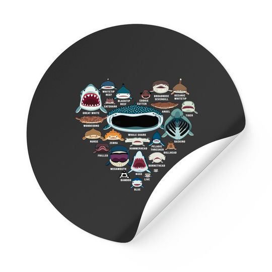 Discover Shark Sticker, Shark Sticker