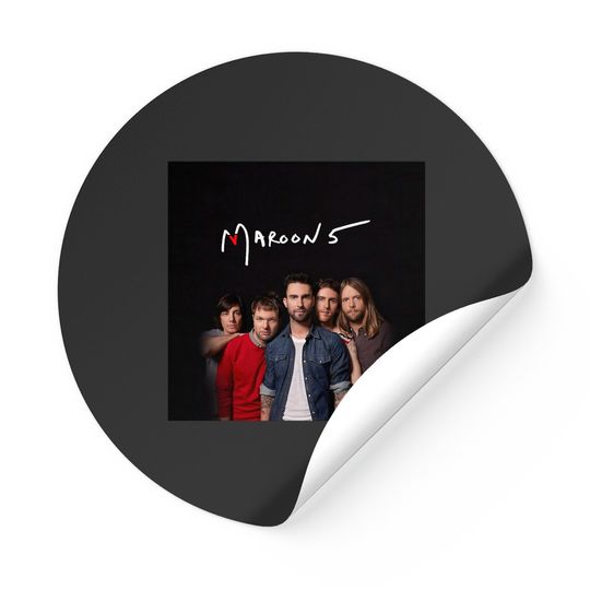 Discover Red Flowers Five American Tour Sticker