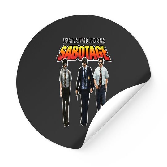 Discover Beastie Boys Sabotage Sticker
