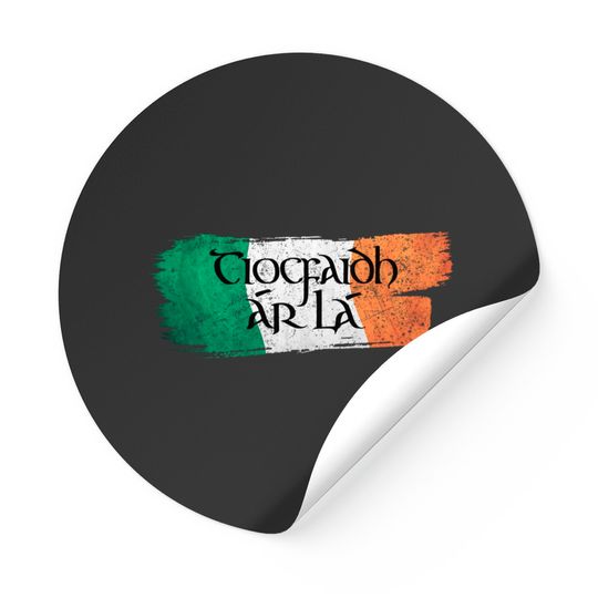 Discover Tiocfaidh Ar La Vintage Ireland Irish Republican Flag Sticker Sticker