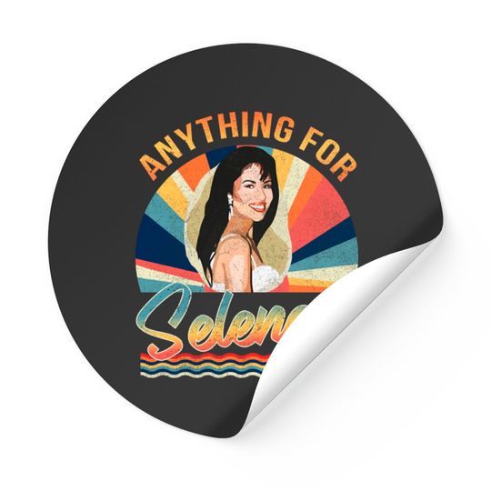 Discover Vintage Anything For Selenas Lovers Selena Quintanilla - Anything For Selena - Sticker
