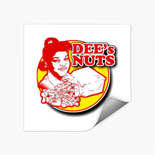 Discover Dee's Nuts - Whats Happening - Sticker