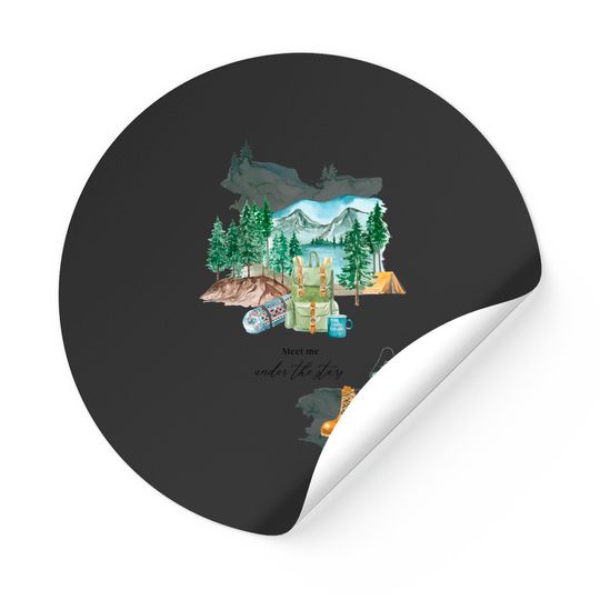 Discover Meet Me Under The Stars Sticker