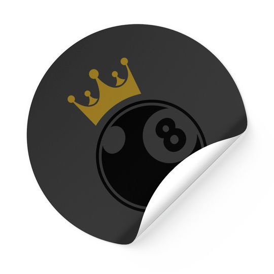 Discover 8 Ball Sticker, 8 Ball Sticker