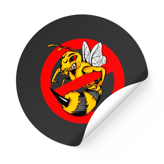 Discover Wasp Sticker