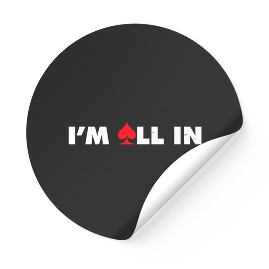 Discover I M All In Sticker