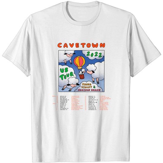 Discover CaveTown, CaveTown tour dates Shirt, Music tour 2022
