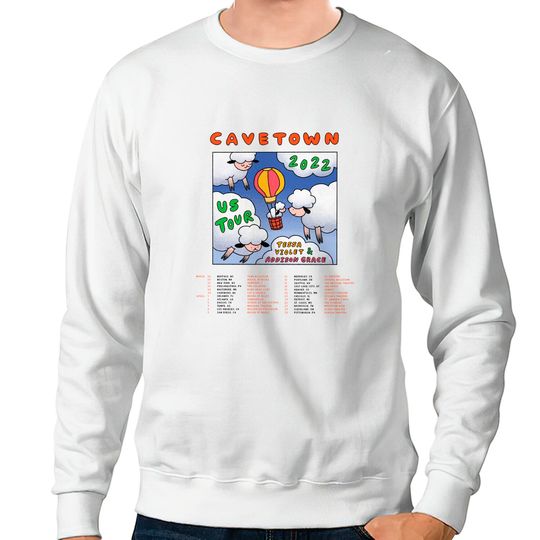 Discover CaveTown, CaveTown tour dates Sweatshirts, Music tour 2022