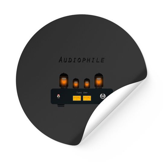 Discover Tube Amplifier Sticker
