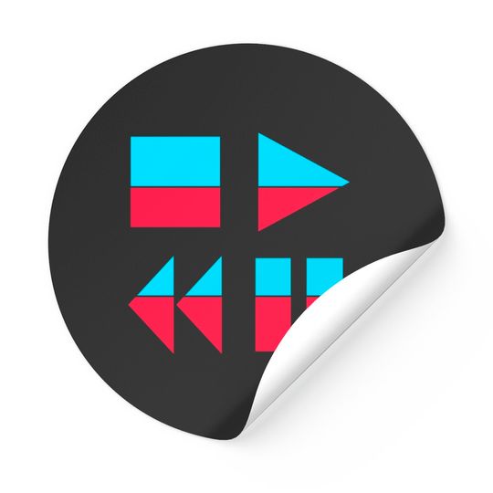 Discover App Symbols Sticker